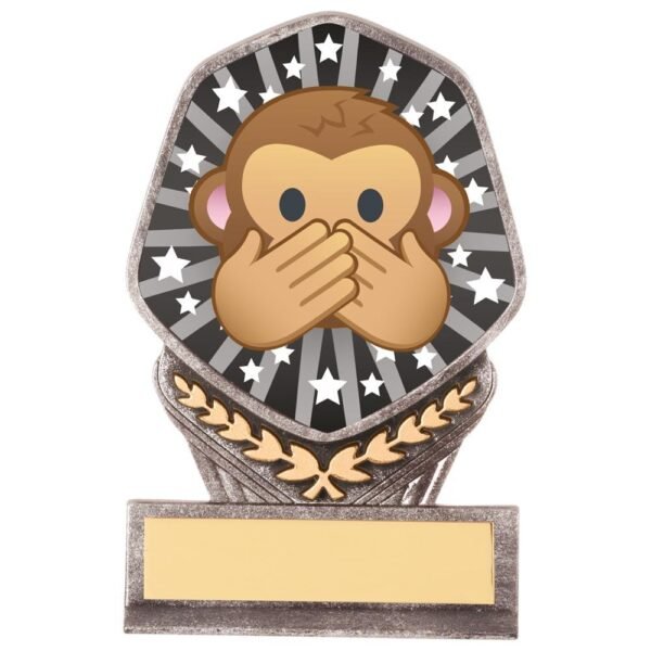 Falcon Emoji Monkey Award - Engrave Express