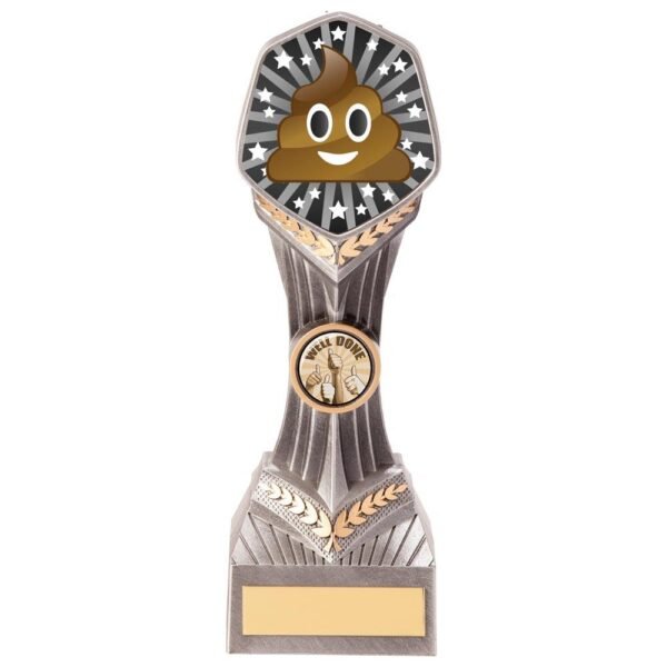 Falcon Emoji Poo Award - Engrave Express