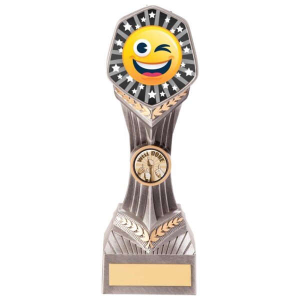 Falcon Emoji Winking Face Award - Engrave Express