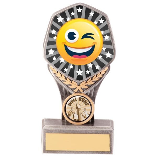 Falcon Emoji Winking Face Award - Engrave Express