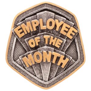 Falcon Employee of Month Resin Insert - Engrave Express