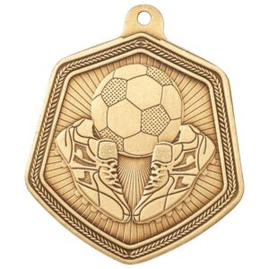 Falcon Football Medal Gold - Cornish Custom Creations