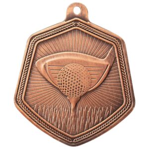 Falcon Golf Medal Bronze - Cornish Custom Creations