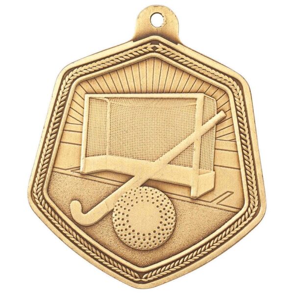 Falcon Hockey Medal Gold - Cornish Custom Creations