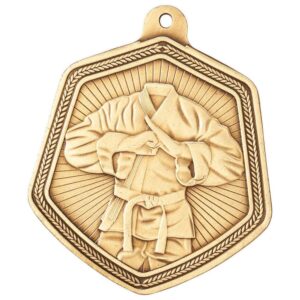 Falcon Martial Arts Medal Gold - Cornish Custom Creations