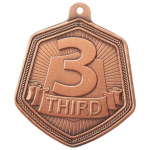 Falcon Medal 3rd Place Bronze - Cornish Custom Creations