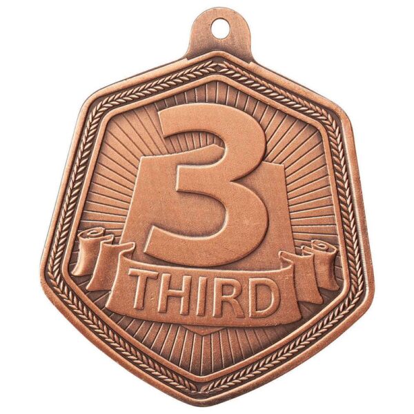 Falcon Medal 3rd Place Bronze - Cornish Custom Creations