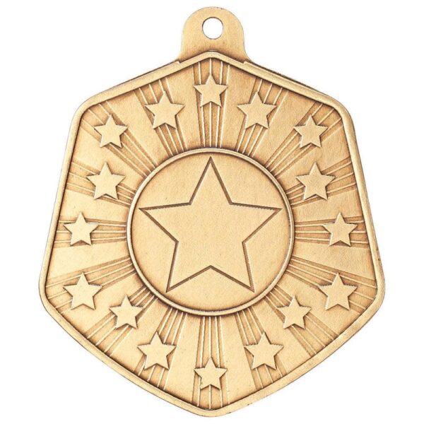 Falcon Multi Sport Medal Gold - Cornish Custom Creations