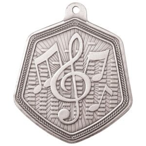 Falcon Music Medal Silver - Cornish Custom Creations