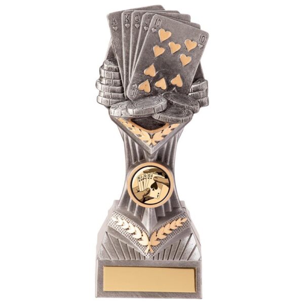 Falcon Poker Cards Award - Engrave Express