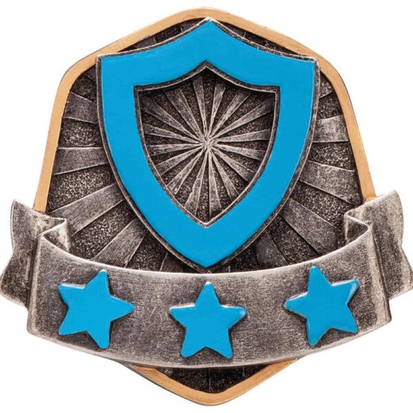 Falcon School House Blue Resin Insert - Engrave Express