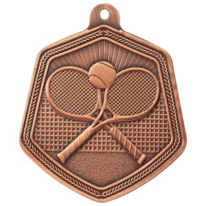 Falcon Tennis Medal Bronze - Cornish Custom Creations