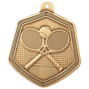 Falcon Tennis Medal Gold - Cornish Custom Creations