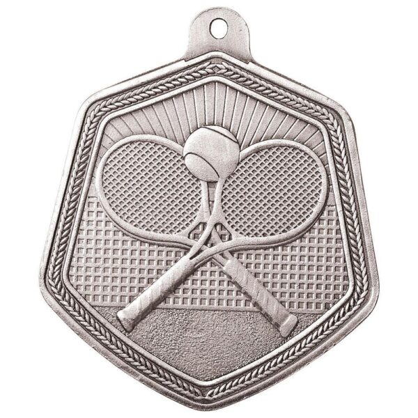 Falcon Tennis Medal Silver - Cornish Custom Creations