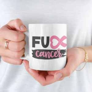 Fook Cancer Personalised Mug - Cornish Custom Creations