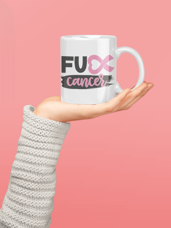 Fook Cancer Personalised Mug - Cornish Custom Creations