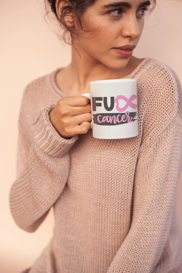 Fook Cancer Personalised Mug - Cornish Custom Creations