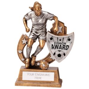 Galaxy Football Coach Award - Cornish Custom Creations