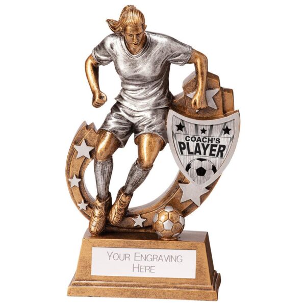 Galaxy Football Coach's Player Award - Cornish Custom Creations