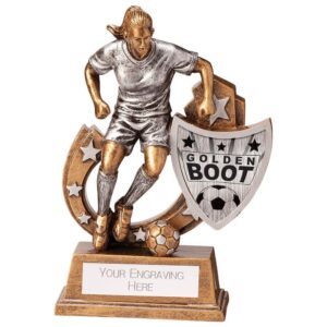 Galaxy Football Gold Boot Award - Cornish Custom Creations