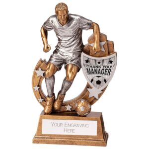 Galaxy Football Manager Thank You Award - Cornish Custom Creations