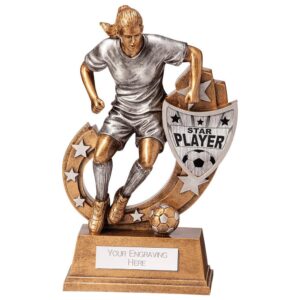 Galaxy Football Star Player Award - Cornish Custom Creations