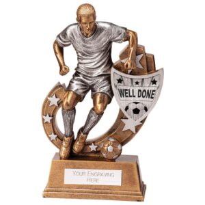 Galaxy Football Well Done Award - Cornish Custom Creations