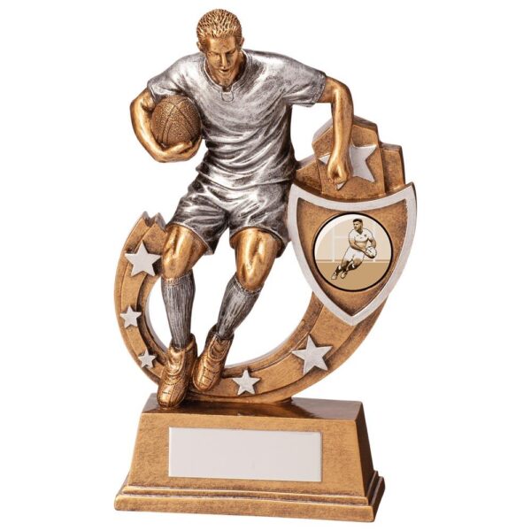 Galaxy Rugby Award 165mm - Cornish Custom Creations