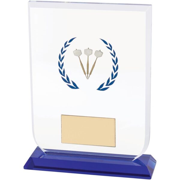 Gladiator Darts Glass Award - Cornish Custom Creations