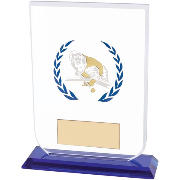 Gladiator Pool Snooker Glass Award - Cornish Custom Creations
