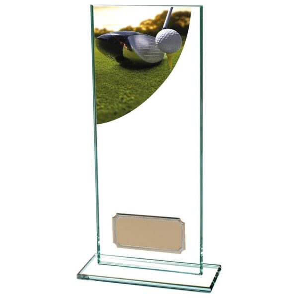 Golf driver Colour-Curve Jade Glass - Cornish Custom Creations