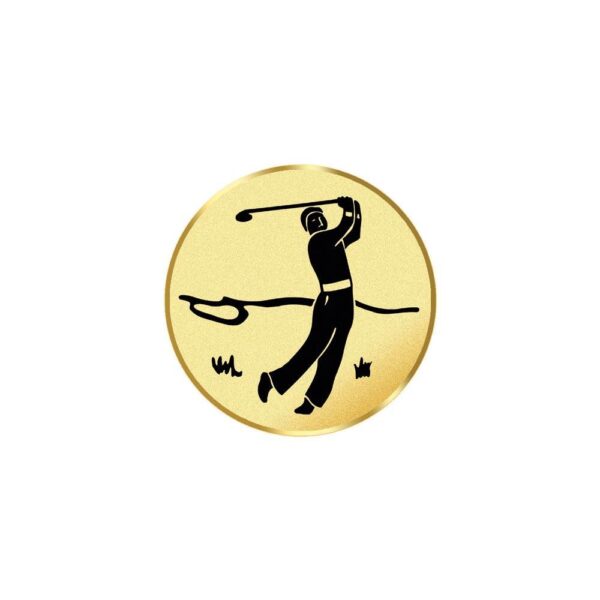 Golf Male Gold 25mm - Cornish Custom Creations