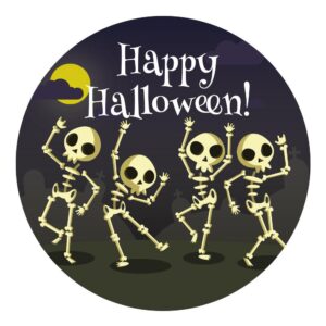 Halloween Medal Sticker Design F - Cornish Custom Creations