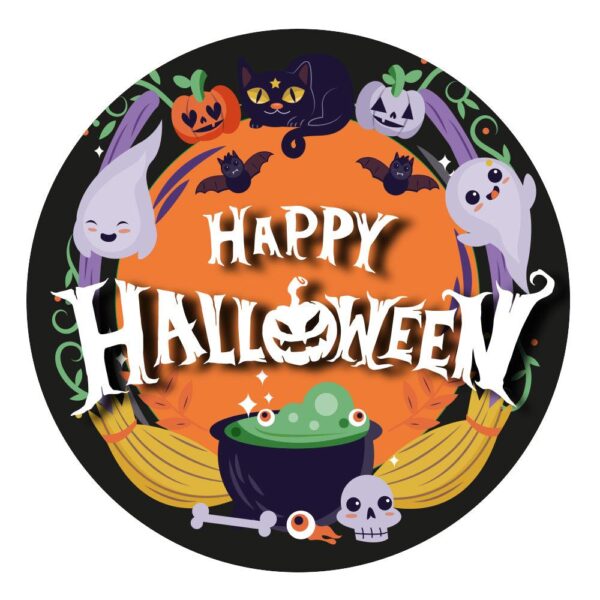 Halloween Triumph Sticker Design B - Cornish Custom Creations