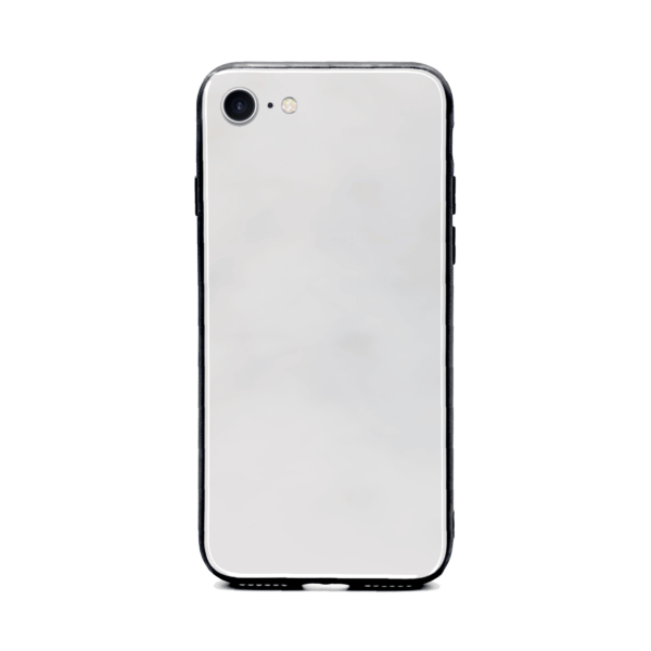 Hollow ZigZag Pattern with Text - iPhone Glass Phone Case - Cornish Custom Creations