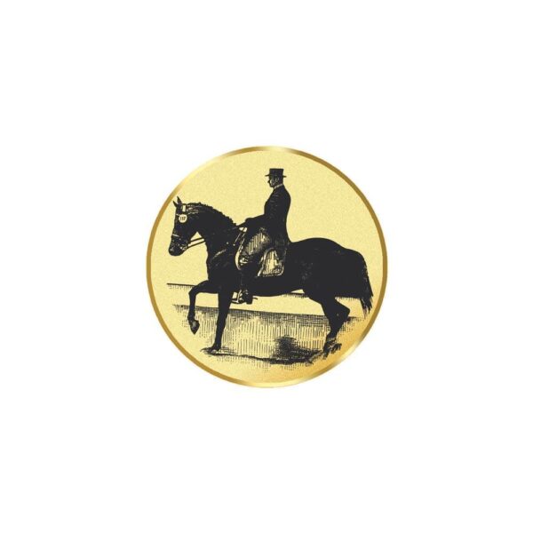 Horse Equestrian Gold - Cornish Custom Creations