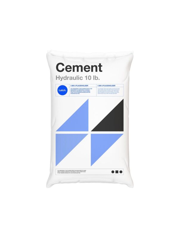 Hydraulic Cement (10 Lb.) - Engrave Express