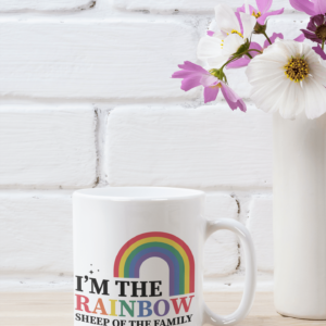 I'M THE RAINBOW' LGBT Empowerment Mug - Cornish Custom Creations