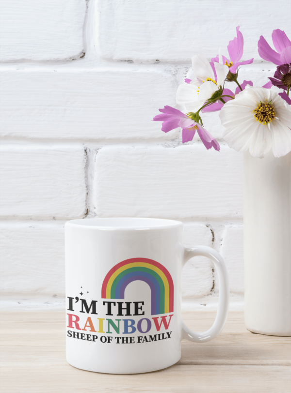 I'M THE RAINBOW' LGBT Empowerment Mug - Cornish Custom Creations