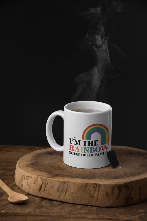 I'M THE RAINBOW' LGBT Empowerment Mug - Cornish Custom Creations