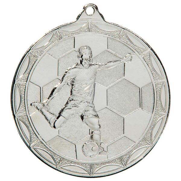 Impulse Football Medal Silver - Cornish Custom Creations