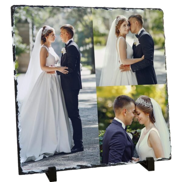 Large Photo Slate 30x30 cm - Cornish Custom Creations