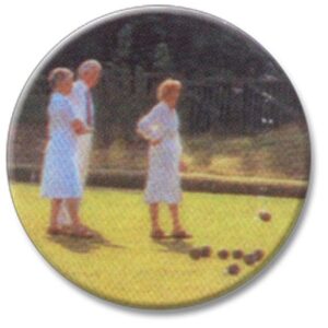 Lawn Bowls Scene 25mm - Cornish Custom Creations