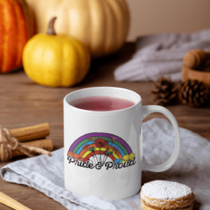 LGBT 'Pride & Proud' Mug - Cornish Custom Creations