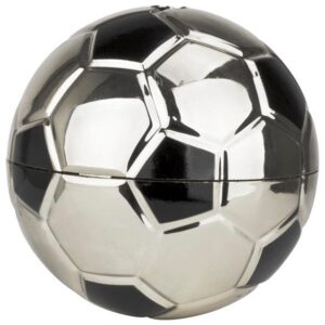 Liberty Plastic Football Silver & Black - Cornish Custom Creations