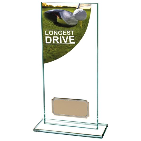 Longest Drive Colour-Curve Jade Glass - Cornish Custom Creations