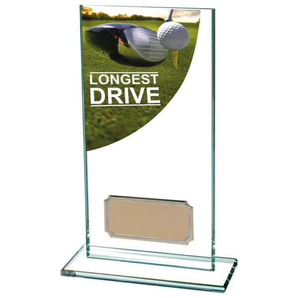 Longest Drive Colour-Curve Jade Glass - Cornish Custom Creations