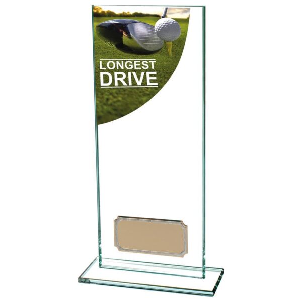 Longest Drive Colour-Curve Jade Glass - Cornish Custom Creations