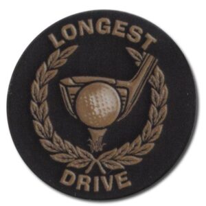 Longest Drive Gold Wreath - Cornish Custom Creations