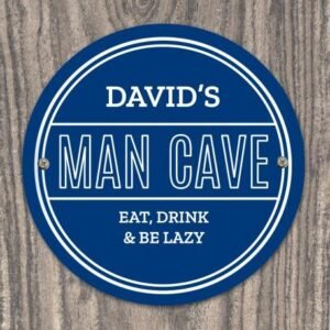 Man Cave Heritage Plaque - Engrave Express